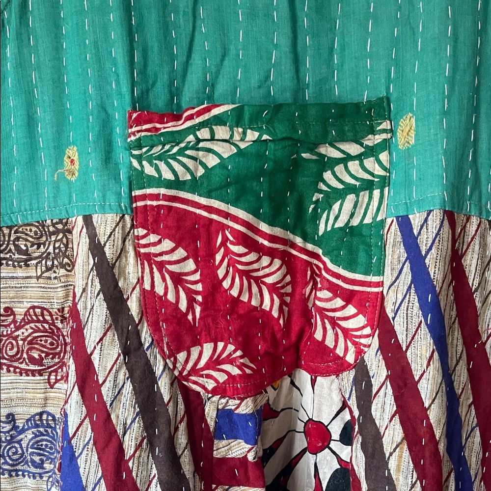 Colorful Patchwork Jumpsuit - image 2